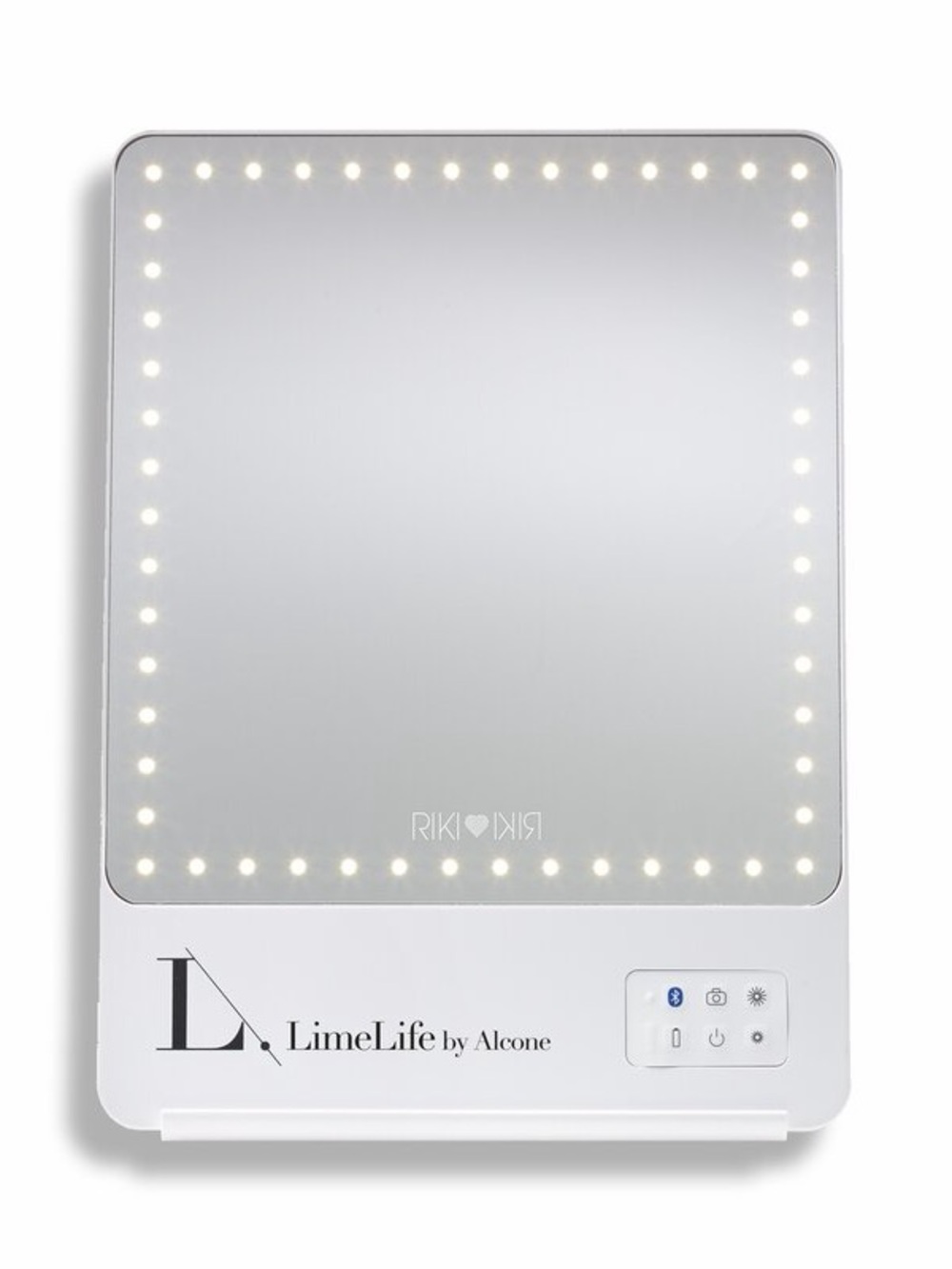 LED Lighted Makeup Mirror - White